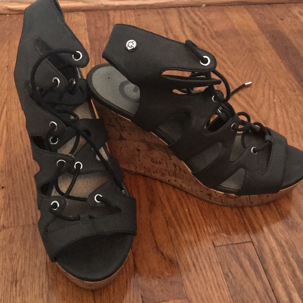 G by Guess Wedge Heels Size 7.5